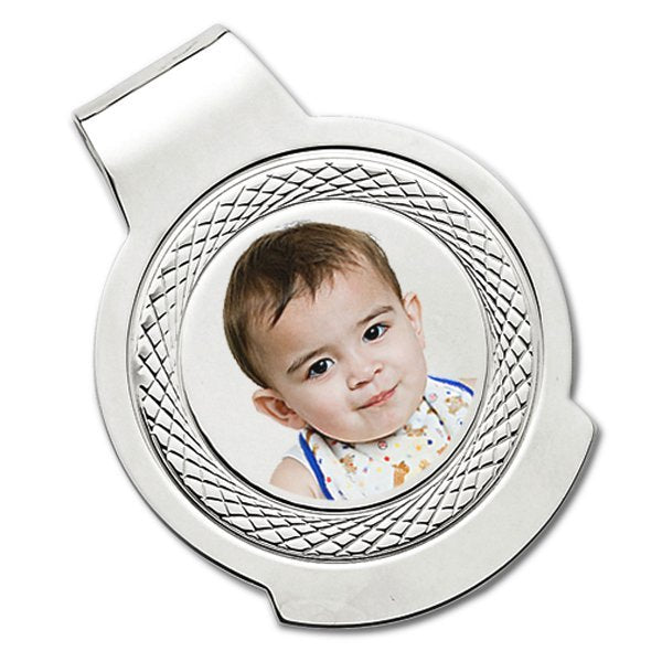 Sterling Silver Photo Engraved Money Clip