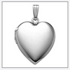 Build Your Own Sterling Silver 2-Picture Heart Locket